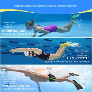 Felnőtteknek szánt szilikon úszó – könnyű, rugalmas merüléshez és úszáshoz; Márka Songxin; Anyaga: Szilikon; Eredet: Shenzhen