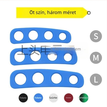 Szilikon kosárlabda dobóedző – korektor pozíciója a hárompontos dobásokhoz, rögzítő kéz, logónyomás lehetőség