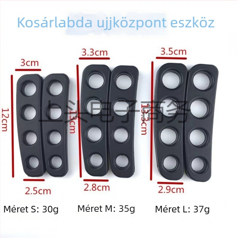 Szilikon kosárlabda dobóedző – korektor pozíciója a hárompontos dobásokhoz, rögzítő kéz, logónyomás lehetőség