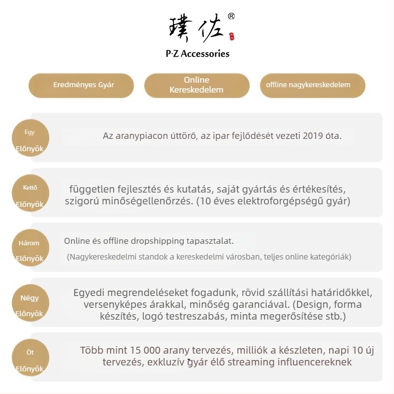 Réz Mahjong karkötő 24K arany felülettel, 13 darabos készlet, elektroplakálás, retro irodalmi stílus