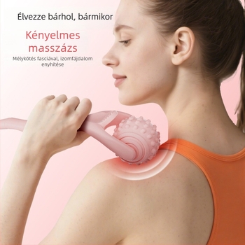 Jóga masszázs pálca görgővel, Y‑alakú nyaki és talpi masszázs a teljes test izomzatának ellazításáért — Márka Special, Anyag Tpes, Súly 80 g, Nem felfújható