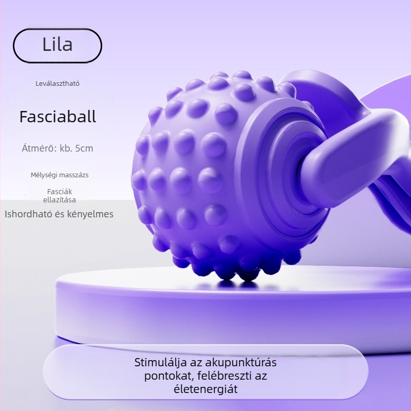 Jóga masszázs pálca görgővel, Y‑alakú nyaki és talpi masszázs a teljes test izomzatának ellazításáért — Márka Special, Anyag Tpes, Súly 80 g, Nem felfújható