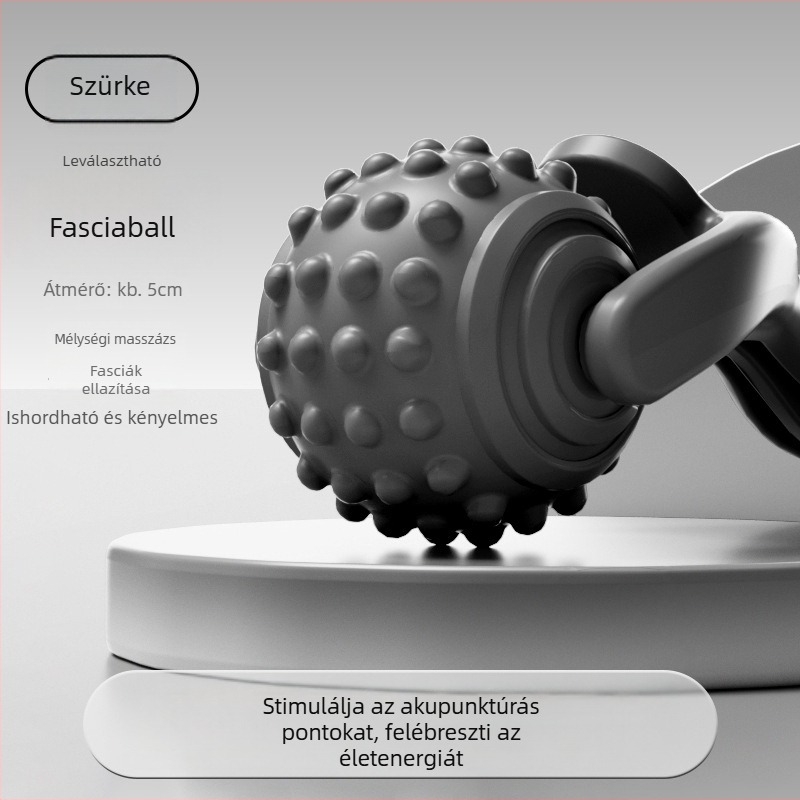 Jóga masszázs pálca görgővel, Y‑alakú nyaki és talpi masszázs a teljes test izomzatának ellazításáért — Márka Special, Anyag Tpes, Súly 80 g, Nem felfújható