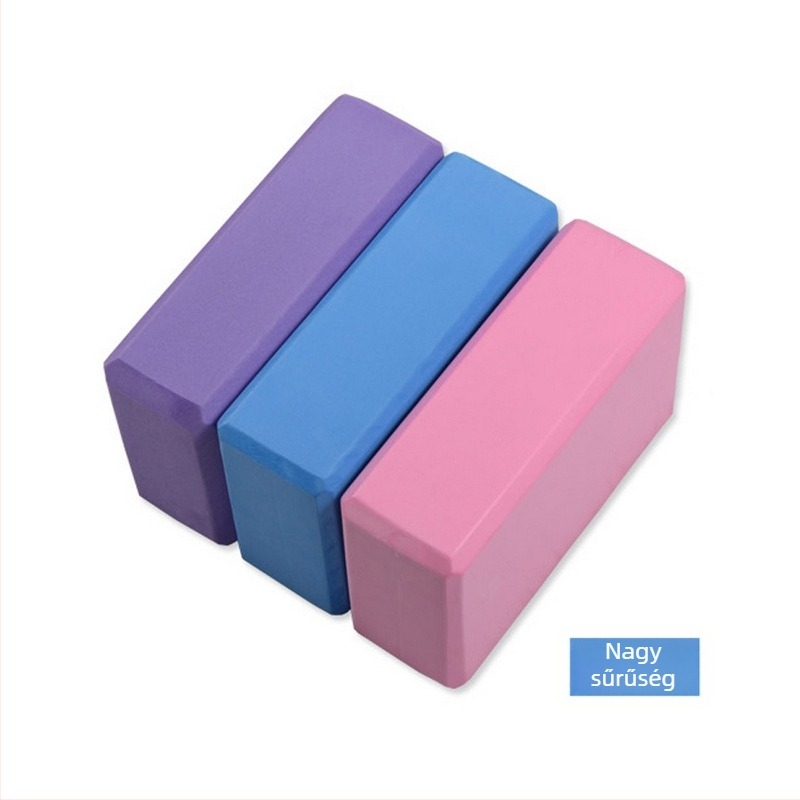 EVA jóga blokk a Brahma beauty-tól, nagy sűrűségű, testreszabható, fitnesz felszereléshez