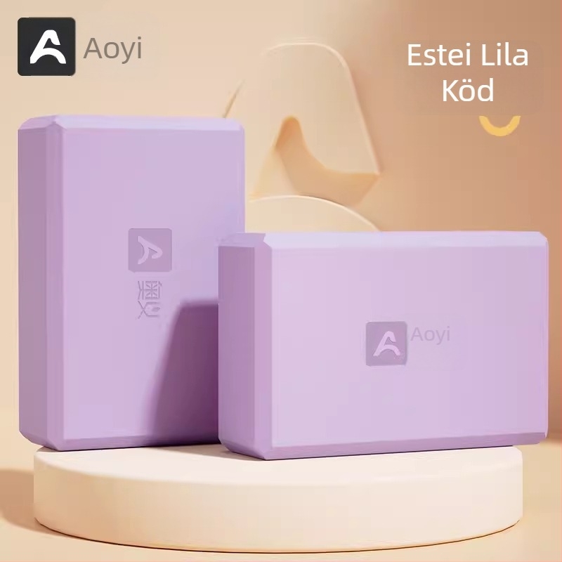 Aoyi jóga blokk – nagy sűrűségű habból, felnőttek és kezdők számára, ideális táncgyakorlatokhoz