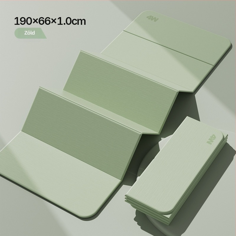 POE jógamatrac, 8 mm vastagság, összecsukható, csúszásmentes, csendes