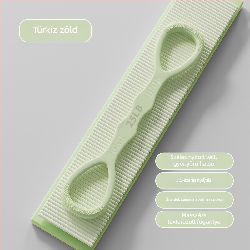 Nőknek szóló nyolcas alakú szilikon feszítő – egésztestes edzéshez és jóga