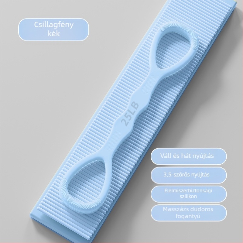 Nőknek szóló nyolcas alakú szilikon feszítő – egésztestes edzéshez és jóga