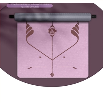 TPE jóga matrac - csúszásmentes, 3 részes készlet otthoni használatra