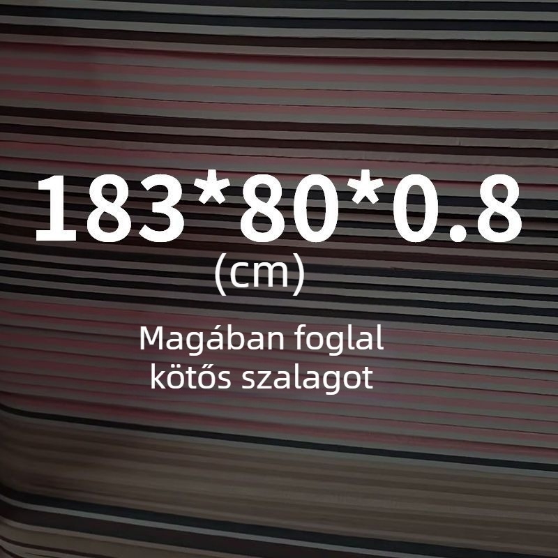 TPE jóga matrac - csúszásmentes, 3 részes készlet otthoni használatra