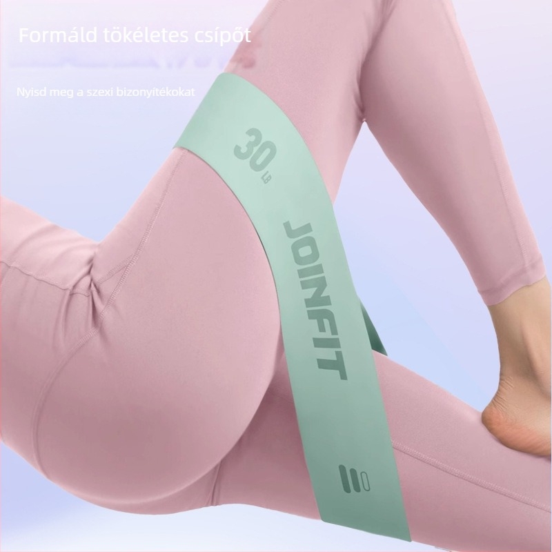 Szilikonból készült rugalmas feszítőgyűrű csípő guggolásokhoz, fenék edzéshez és jóga körhöz — Eredet: Zhejiang