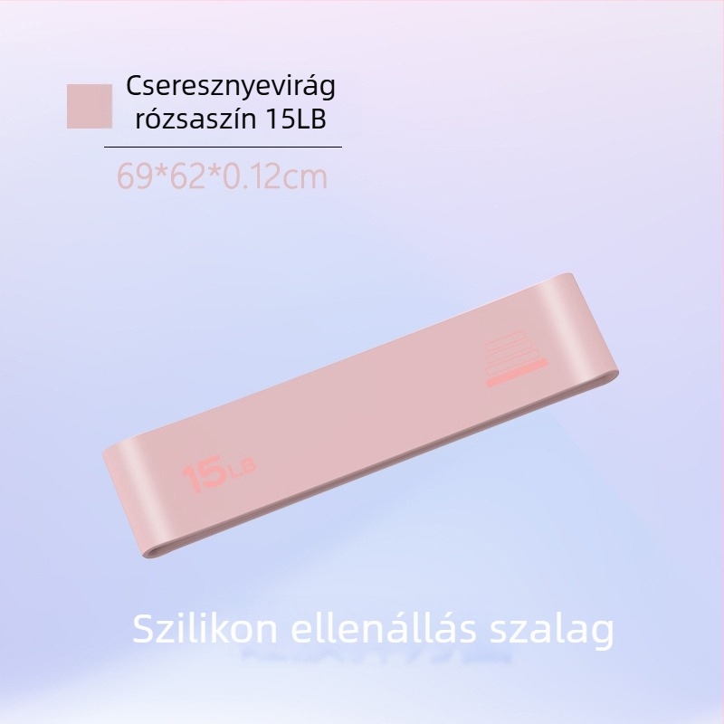 Szilikonból készült rugalmas feszítőgyűrű csípő guggolásokhoz, fenék edzéshez és jóga körhöz — Eredet: Zhejiang