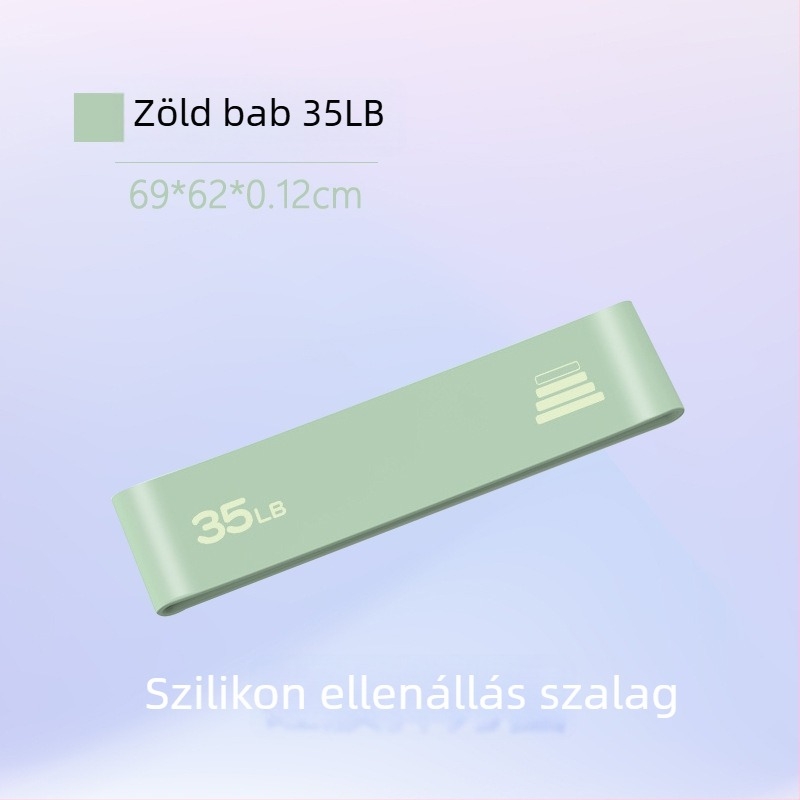 Szilikonból készült rugalmas feszítőgyűrű csípő guggolásokhoz, fenék edzéshez és jóga körhöz — Eredet: Zhejiang