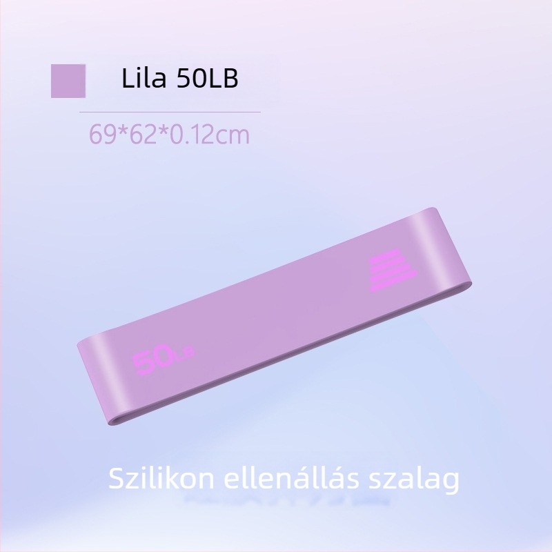 Szilikonból készült rugalmas feszítőgyűrű csípő guggolásokhoz, fenék edzéshez és jóga körhöz — Eredet: Zhejiang