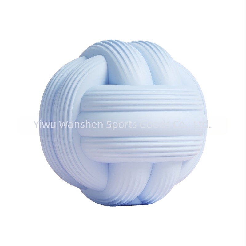 Szilikon fasciamasszázs golyója jóga – nem felfújható, derék- és hátsó izmok ellazítása, nyak és lábboltozat akupunktúrás masszázsa, tömeg 240 g