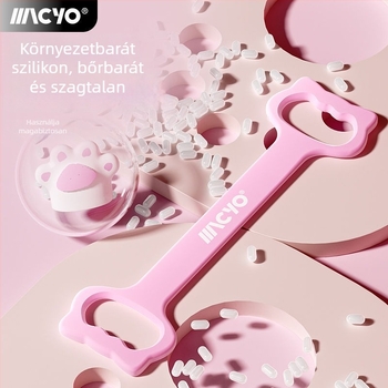 MACYO 8 alakú ellenállás szalag hát edzéshez, otthoni jóga, nyújtáshoz – TPE anyag, tinédzsereknek