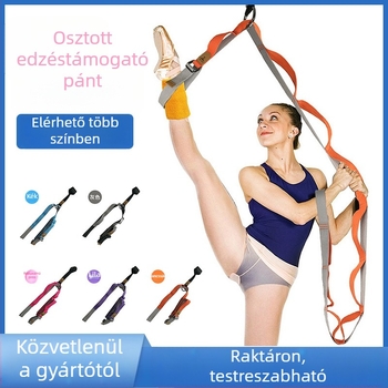 Kang Yu nyújtó szalag és jóga kötél, poliészter-pamut anyag, jóga segédeszközök fitnesz berendezéshez és mozgáshoz