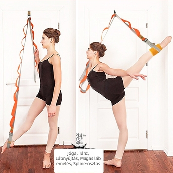 Kang Yu nyújtó szalag és jóga kötél, poliészter-pamut anyag, jóga segédeszközök fitnesz berendezéshez és mozgáshoz