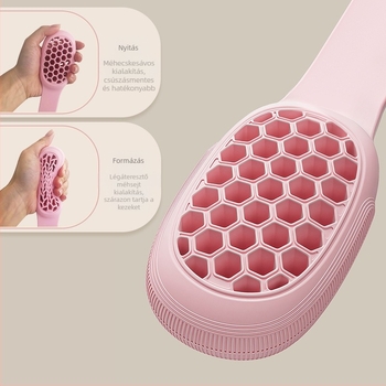 8-as alakú szilikon ellenálláserősítő szalag vállnyitáshoz és háti nyújtáshoz – otthoni edzés