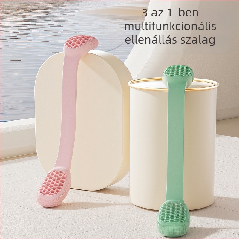 8-as alakú szilikon ellenálláserősítő szalag vállnyitáshoz és háti nyújtáshoz – otthoni edzés