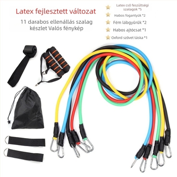 Saiyuekang TPE feszítő kötél – 11 részes készlet edzéshez, testformáláshoz és tánchoz