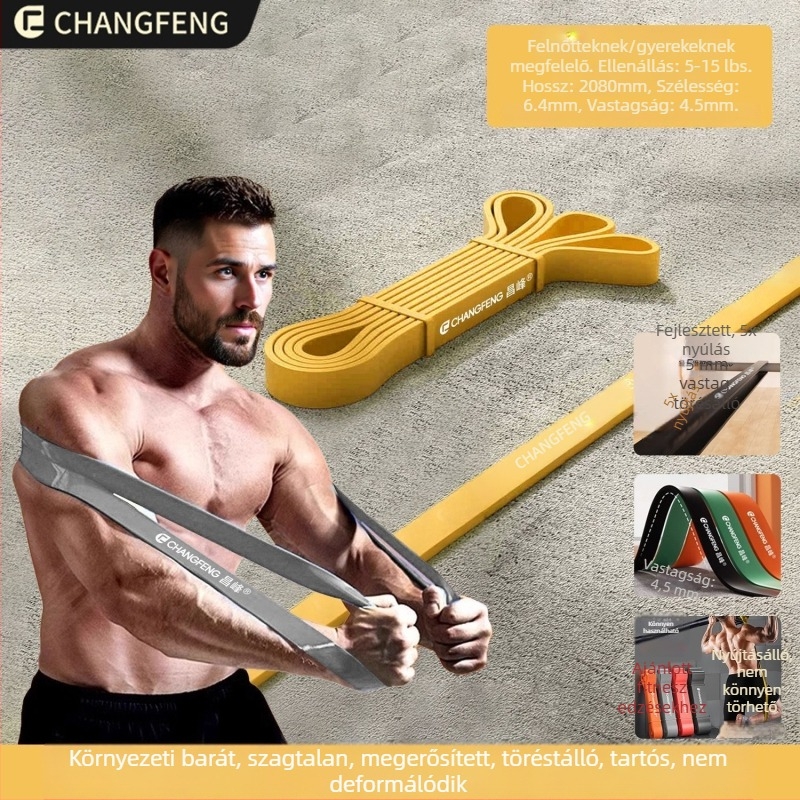 Changfeng latex alapú edzésellenállás szalag – húzósegéd a mellizom edzéséhez