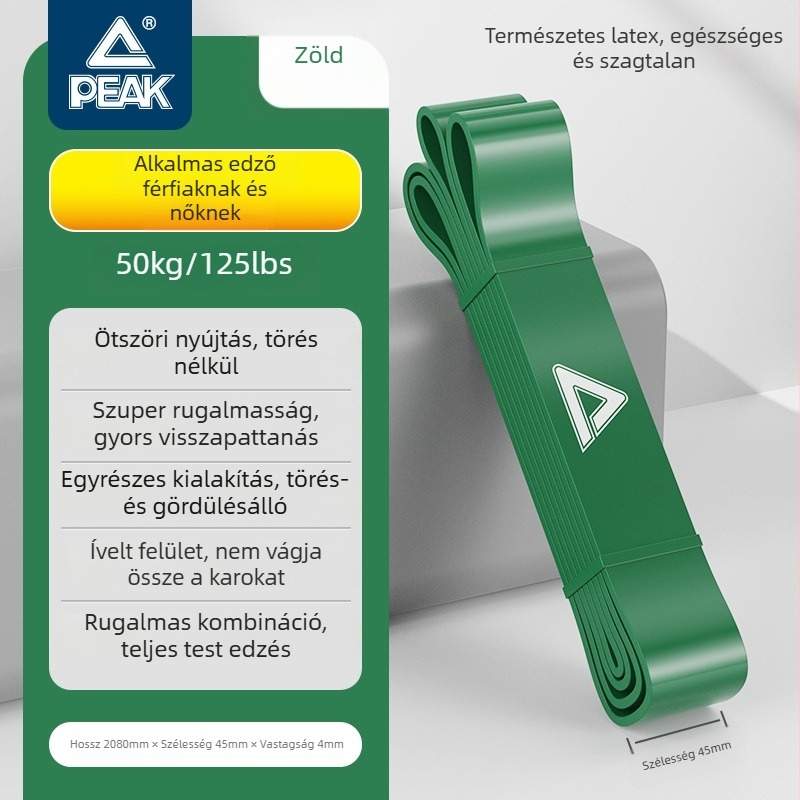 Izomépítésre és mellkas kinyitására szolgáló ellenállás-szalag (TPE, Peak)