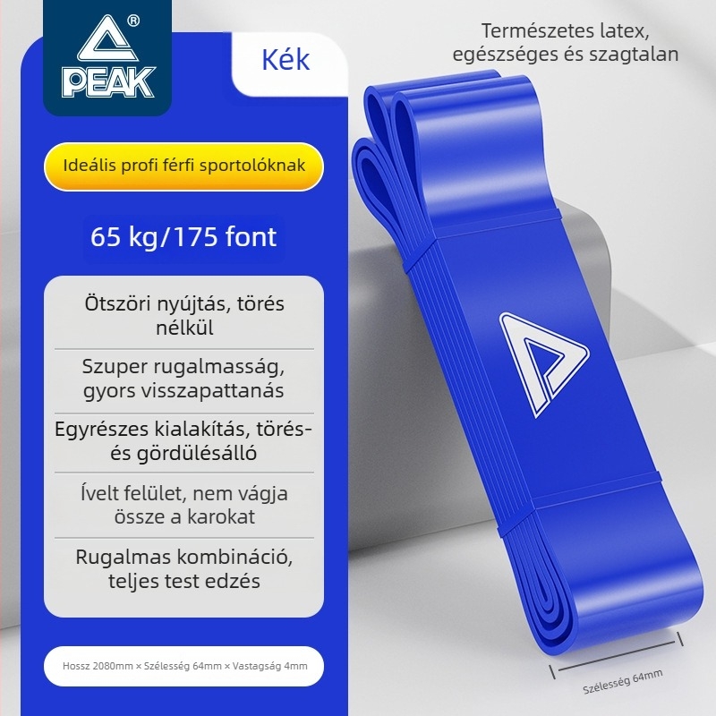 Izomépítésre és mellkas kinyitására szolgáló ellenállás-szalag (TPE, Peak)