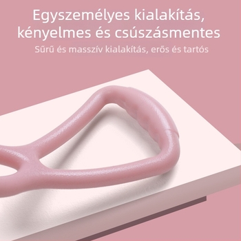 Youyou gumi jóga nyújtó heveder, 8-as alakú feszítő a hátnak, vállaknak és nyaknak — otthoni fitnesz eszköz