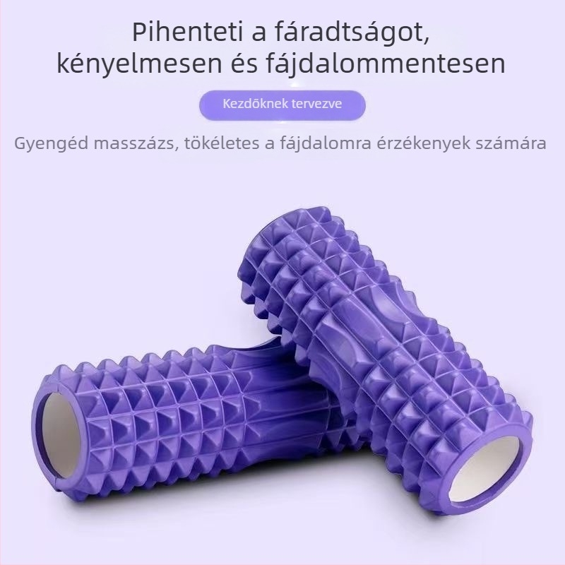 Mace jógaoszlop, félhold stílusú EVA habhenger