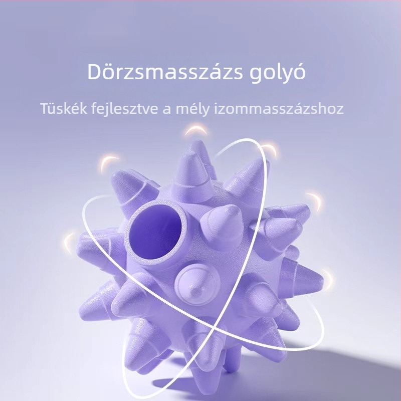 Habmasszázs görgő otthonra és irodába – vádlit és talpat masszírozó az izmok ellazításáért