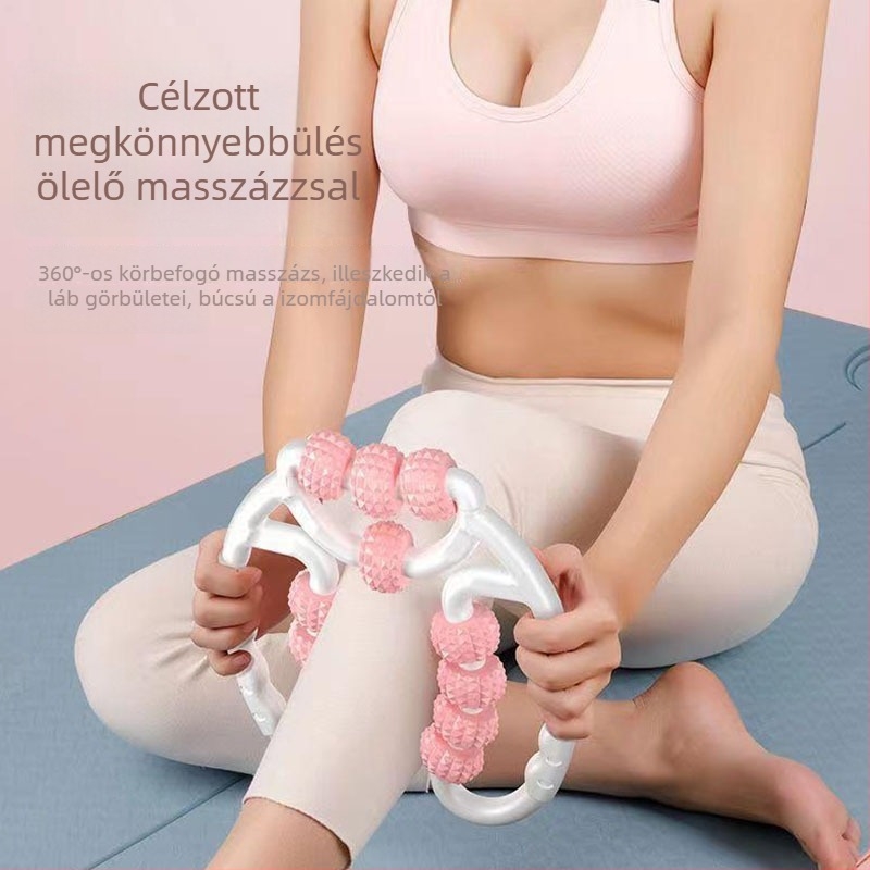 Xiangguan lábszár-kliproller – lábmasszírozó, jóga kiegészítők a fitneszhez és testformáláshoz