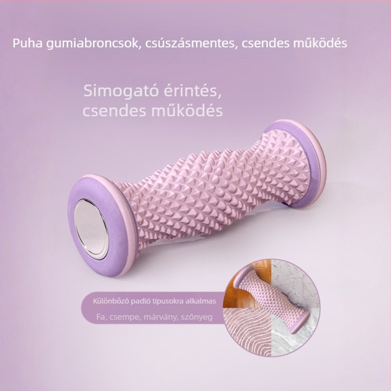 Jógakerék talpi fasciát masszírozó és izomroller – otthoni fitnesz eszköz
