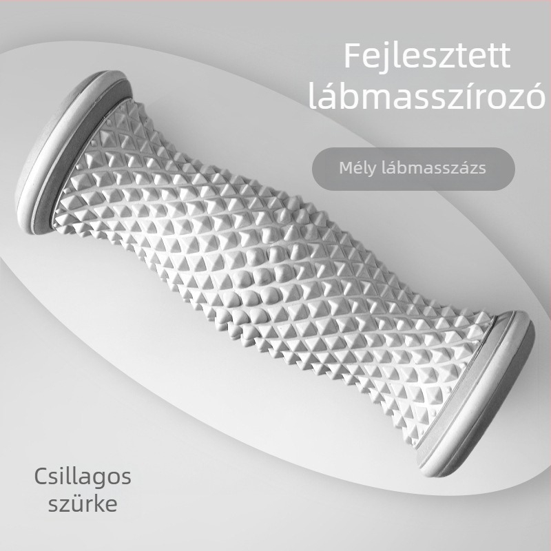 Jógakerék talpi fasciát masszírozó és izomroller – otthoni fitnesz eszköz