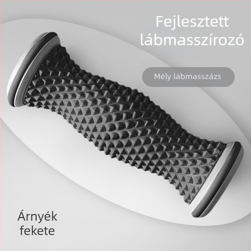 Jógakerék talpi fasciát masszírozó és izomroller – otthoni fitnesz eszköz