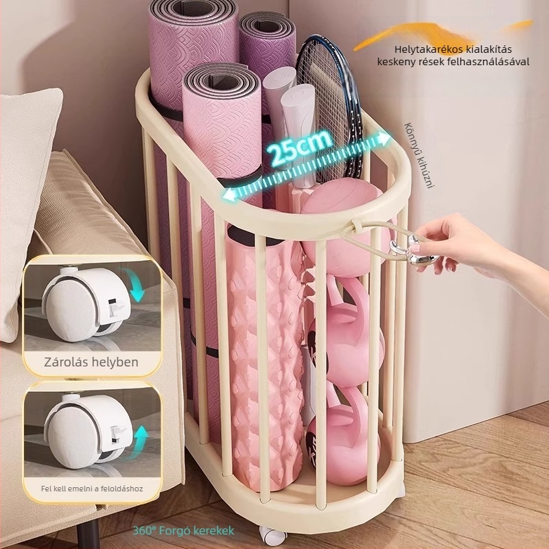 NY00H tárolókosár - PP anyag, modern minimalist design, táskák, magazinok és ruházat tárolására