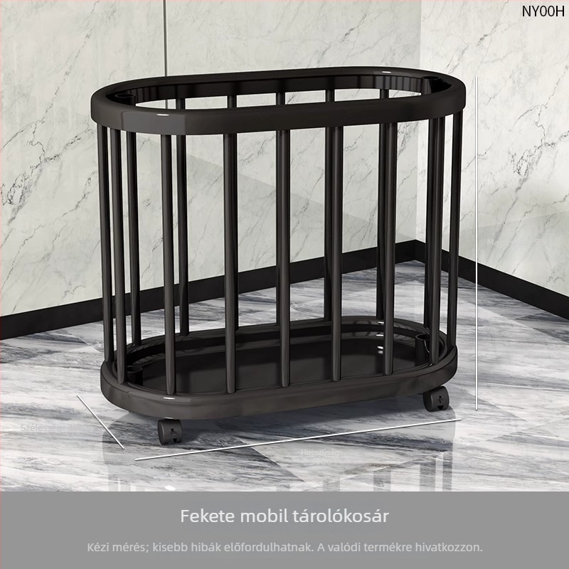 NY00H tárolókosár - PP anyag, modern minimalist design, táskák, magazinok és ruházat tárolására