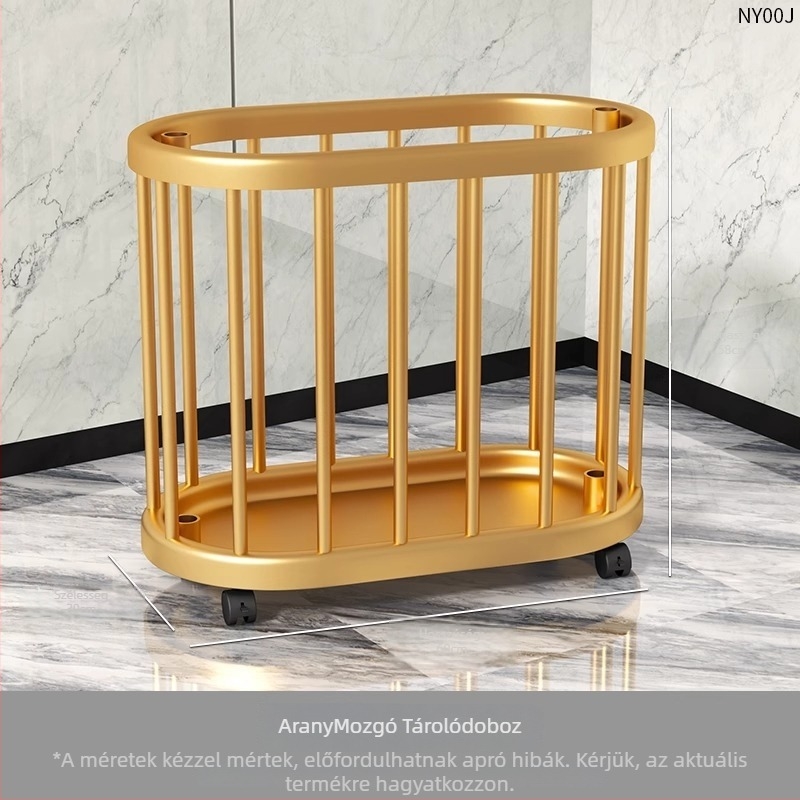 NY00H tárolókosár - PP anyag, modern minimalist design, táskák, magazinok és ruházat tárolására