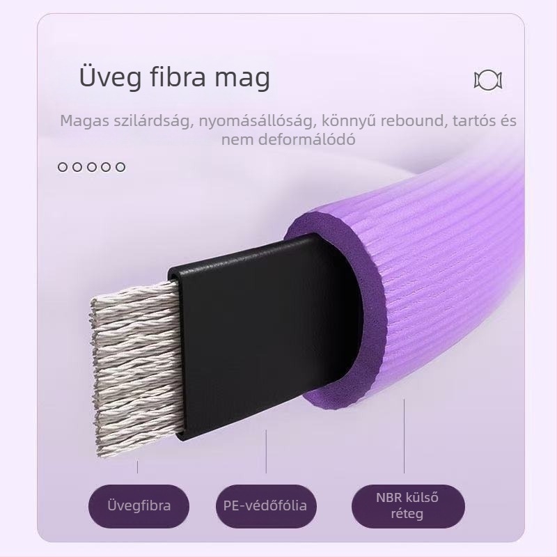 Kezekre és lábakra tervezett Pilates karika – üvegszálas anyag