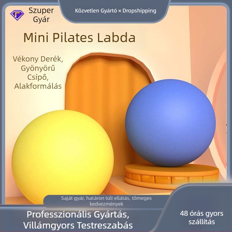 Mini Pilates labda posztpartum felépüléshez – kezdő fitnesz labda, jóga labda, kis egyensúly-labda gyakorlatokhoz