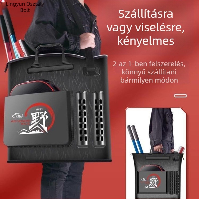 Horgász felszereléshez tartozó halas táska — nem vízálló, Anyag: Egyéb, Márka: Egyéb