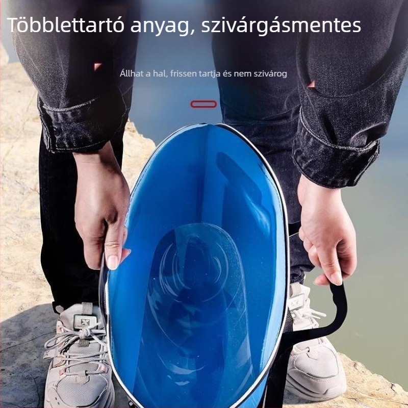 Horgász felszereléshez tartozó halas táska — nem vízálló, Anyag: Egyéb, Márka: Egyéb