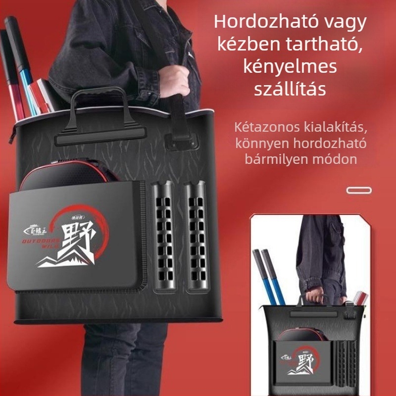 Horgász felszereléshez tartozó halas táska — nem vízálló, Anyag: Egyéb, Márka: Egyéb