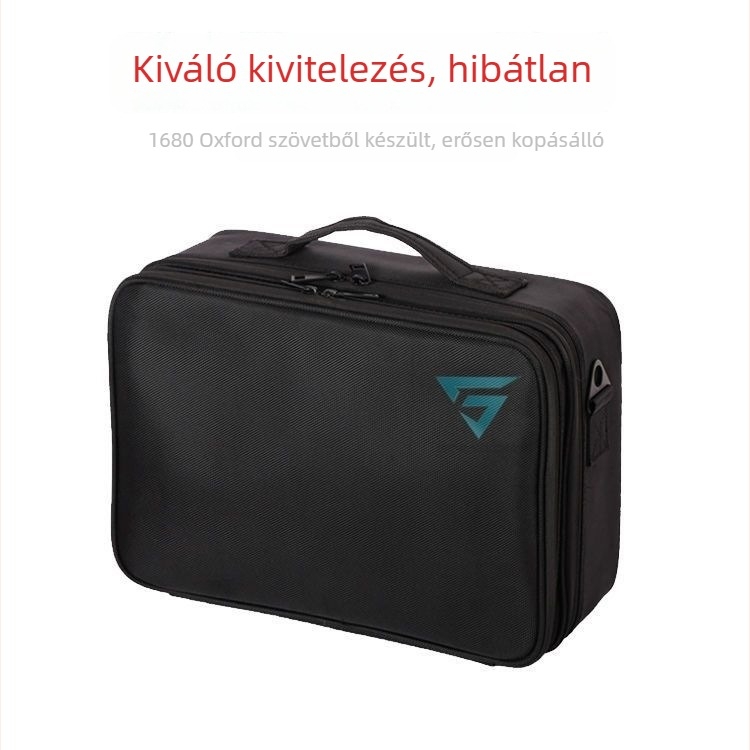 Multifunkcionális horgászfelszerelés-tároló táska és kiegészítő doboz
