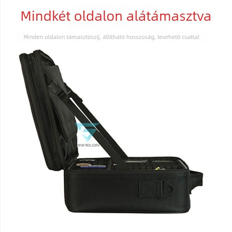 Multifunkcionális horgászfelszerelés-tároló táska és kiegészítő doboz