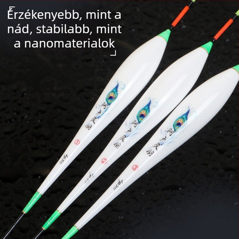 Pávafej tollú úszó – nagy érzékenységű, könnyű