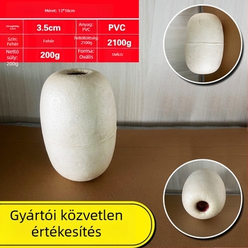 Ováli PVC habból készült úszó hálóhoz, műanyag horgász bója