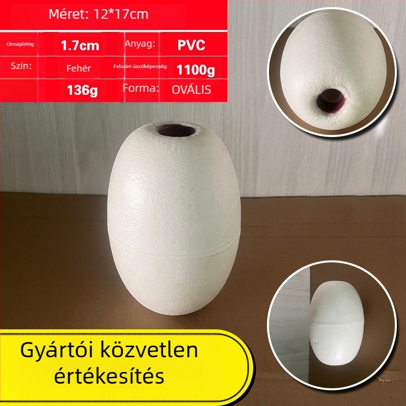 Ováli PVC habból készült úszó hálóhoz, műanyag horgász bója