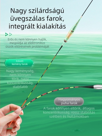 Nappal és éjszakai használatra fényes úszó Grass Carp és Bighead Carp, megvastított és meghosszabbított, sodrás-ellenálló