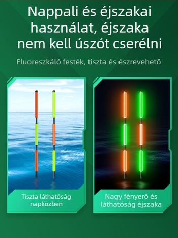 Nappal és éjszakai használatra fényes úszó Grass Carp és Bighead Carp, megvastított és meghosszabbított, sodrás-ellenálló
